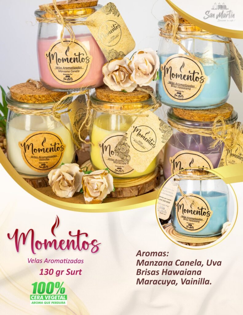 Vela MOMENTOS 130 gr