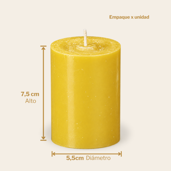 Velón #5 AMARILLO Velón #5 amarillo Velas y velones San Martín