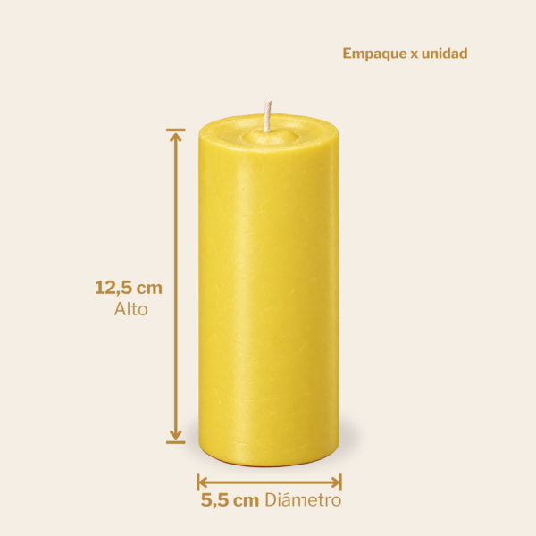 Velón #7 AMARILLO Velón #7 amarillo Velas y velones San Martín