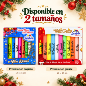 Velas deseos ambas presentaciones Velas y velones San Martín